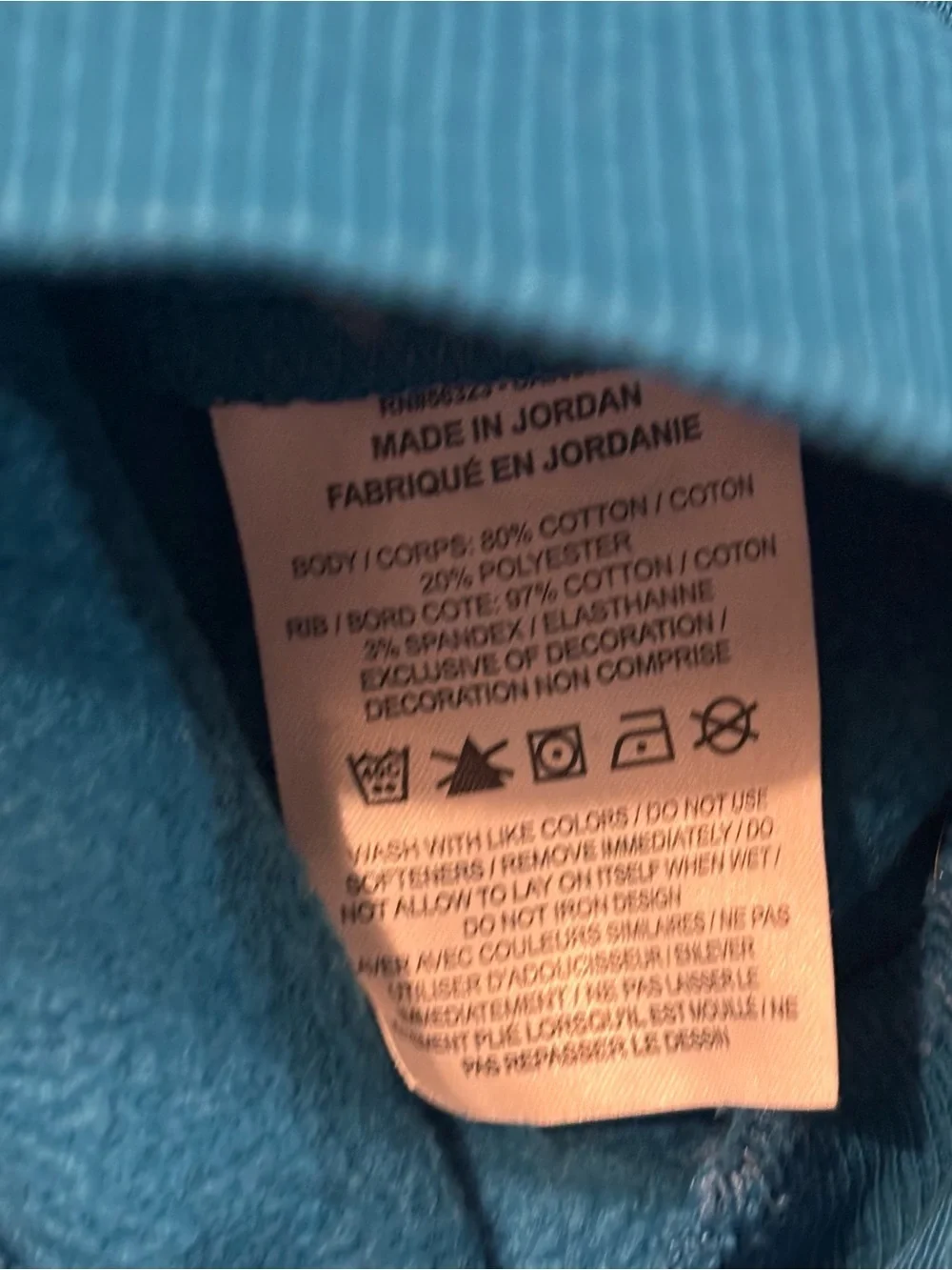 Nike boys Teal Hooded Pullover Sweatshirt size medium (10-12Y)